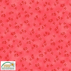 Red Flowers - Quilters Coordinates